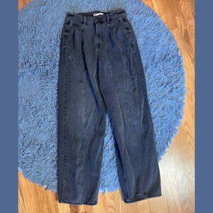 So Gray High Rise Wide Leg Baggy Jeans Size 29